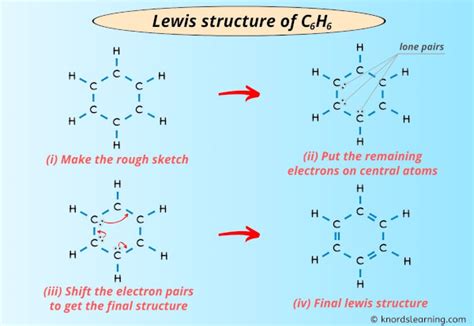 lewis dot structure of benzene|C6H6 (Benzene) Lewis Structure in 4 Steps (With Images).